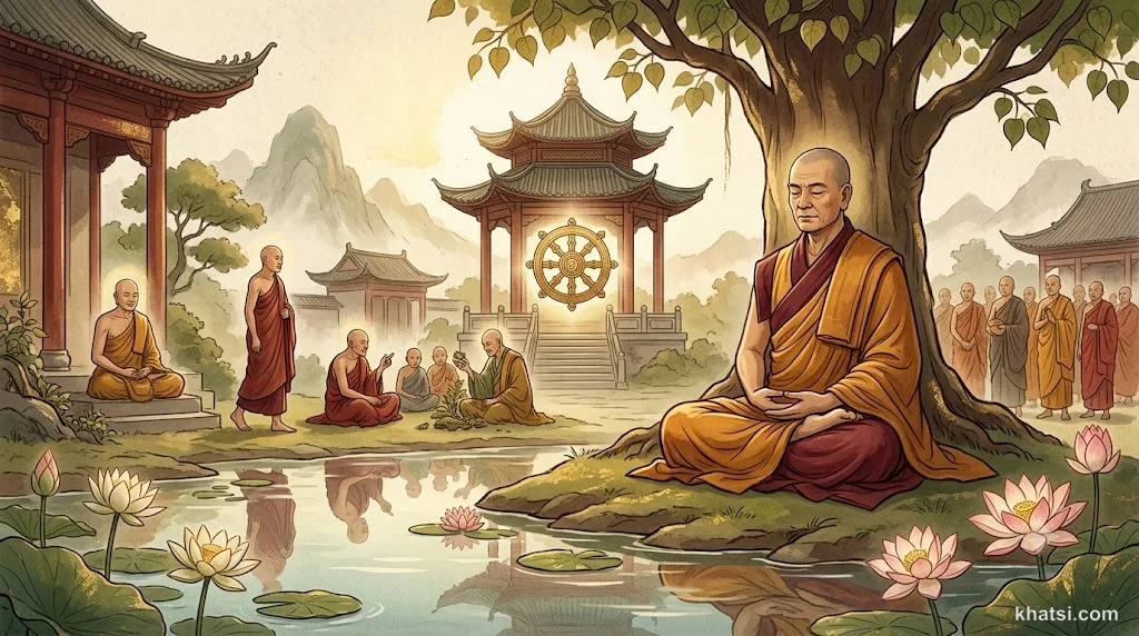 Chư Nam — tượng trưng sự tỉnh thức hoàn toàn và giải thoát