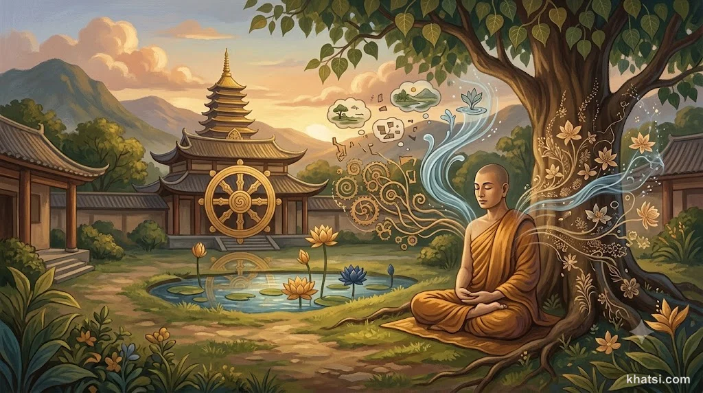 Sơ đồ Ngũ Uẩn và tâm thức con người trong Phật giáo