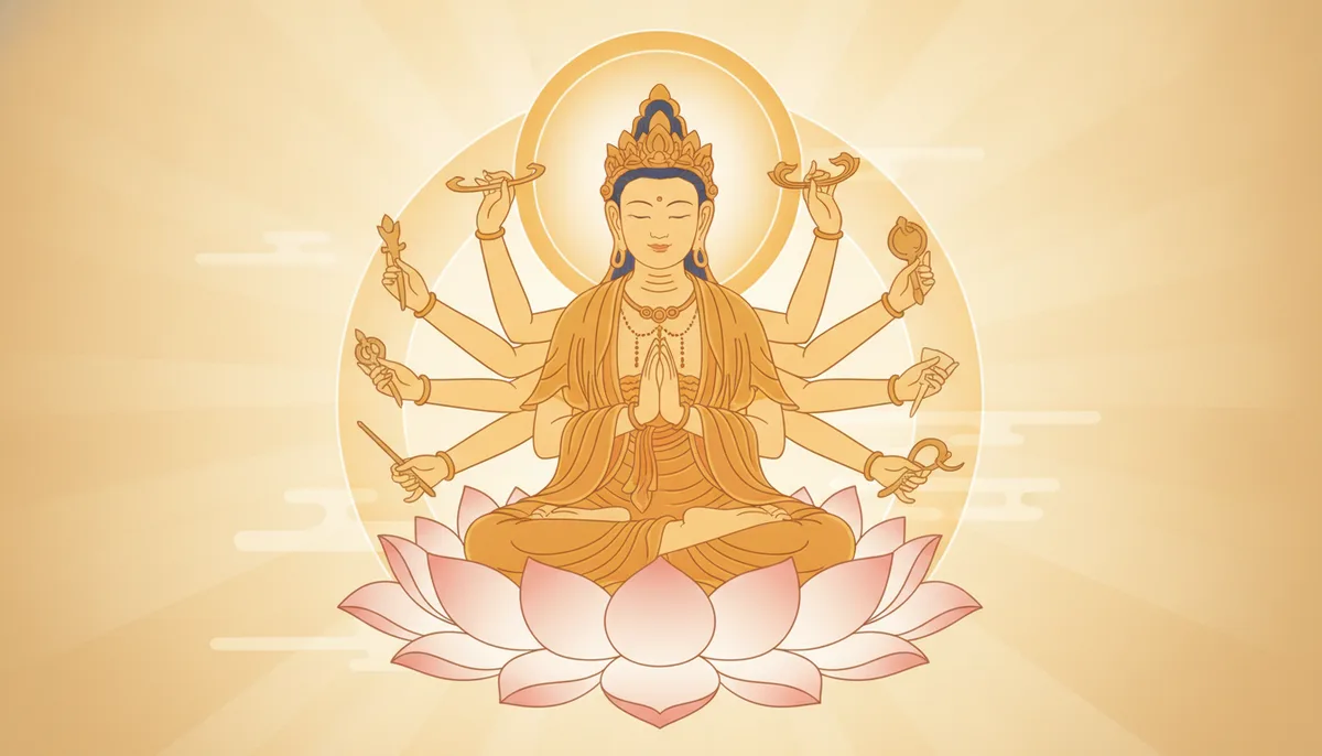 Quán Âm Bồ Tát — biểu tượng từ bi vô biên trong Đại Thừa Phật giáo