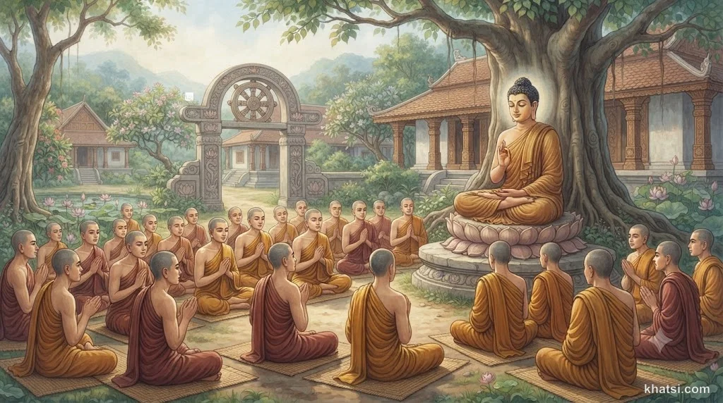 Đệ tử nghe pháp Đức Phật dạy — Thanh Văn