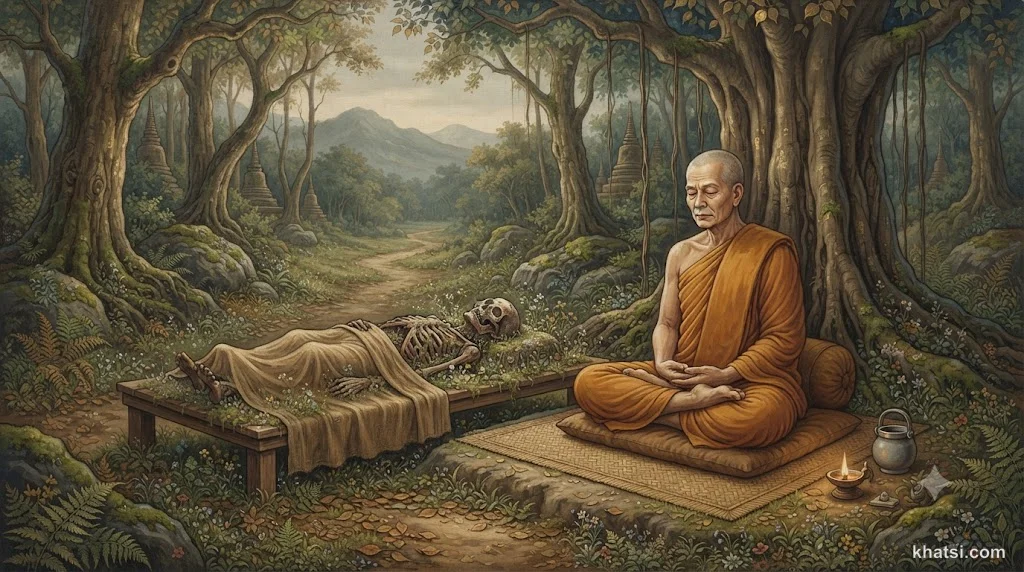 Thiền Quán Tử Thi - pháp tu nhìn thấu vô thường